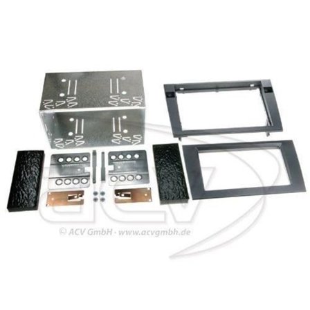 Pioneer dubbel DIN bilradio fascia för Audi A4 2007-2008, Seat Exeo från 2009