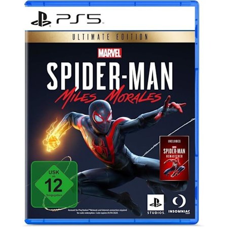 Videospel - Marvel - Spider-Man: Miles Morales - Ultimate Edition - PS5 - Blu-Ray - 12+