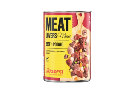 Josera Meat Lovers Biff og Potet Våtfòr 6x400g