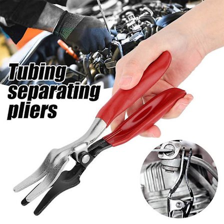 Separeringstång för rörverktyg Vinklad automatisk bränsle vatten vakuumledning slang borttagare verktyg