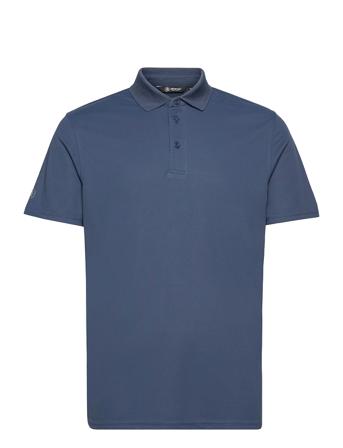 Mens Cray Drycool Polo Polos Short-sleeved Sininen Abacus