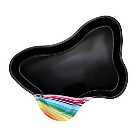 Kosmetikopbevaringsbakke i rustfrit stål Neglekunstudstyrsplade Manicureværktøj