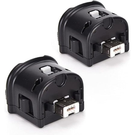 2 Motion Plus Adapter Sensor for Wii Remote Controller, Motion Plus Adaptor Accelerator Replacement for Wii Motion Plus Adapter (FMY)