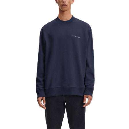 SAMSOE Norsbro crew neck 11720 Tröjor Herr Blå S