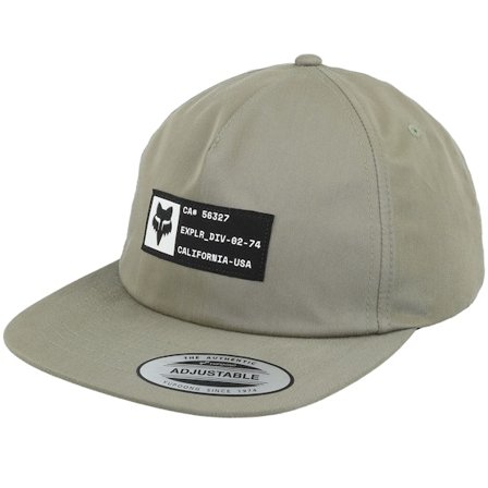 Fox - Beige snapback Czapka Z Daszkiem - Vision Hat Khaki Strapback @ Hatstore