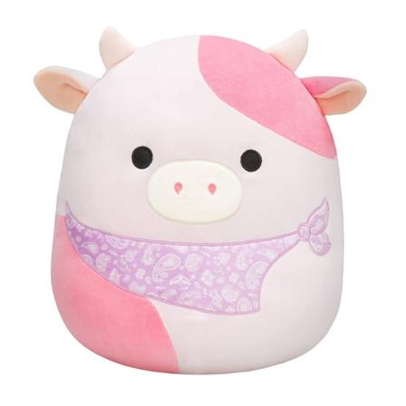 Squishmallow plyschleksak 20CM Mjölkpulver vit halsduk