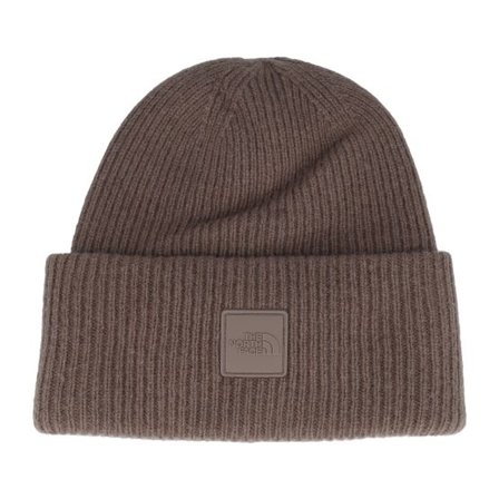 The North Face - Brun cuff Beanie - Urban Patch Smokey Brown Cuff @ Hatstore