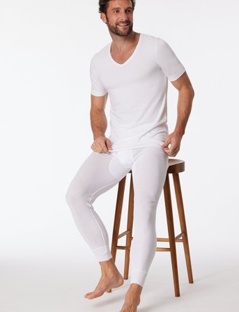 Schiesser Shirt 1/2 - Black - L