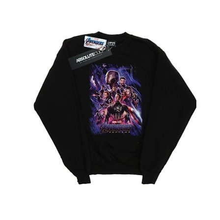 Marvel Girls Avengers Endgame Filmaffisch Sweatshirt 5-6 År