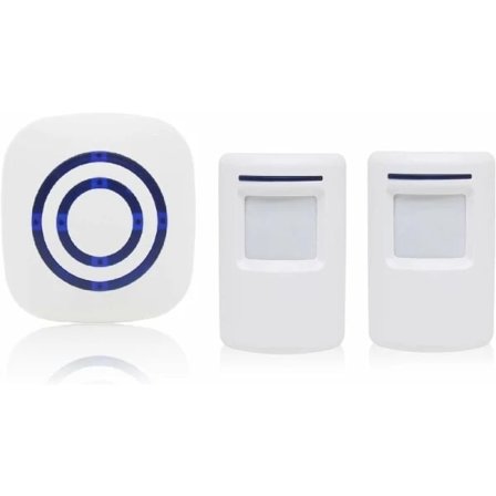 Wireless Doorbell with Motion Sensor, 38 Melodies, 100m Range, White[YDE]
