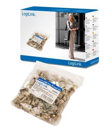 LogiLink CAT 5e Modular Plug, shielded