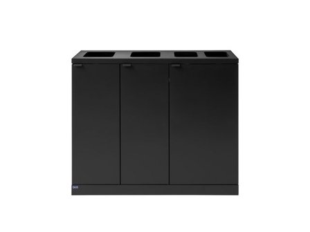 bica Avfallshantering 2x45L 2x65L grå - Lyreco - Städ och hygien - Avfallshantering och källsortering - Sortering och återvinning