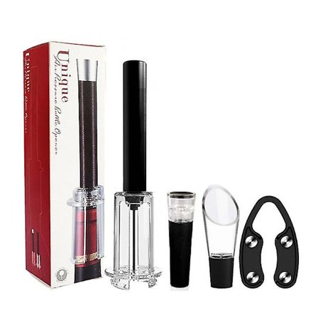 2024 Wino On The Go Vinåbningsset Lufttrykspumpe Flaskeåbner Vakuumprop