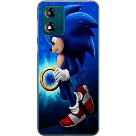 Motorola Moto E13 Gennemsigtig cover Sonic