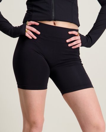 LMTD NLFHAILEYS POCKET BIKER SHORTS Sort Shorts Pige - Kids Brand Store