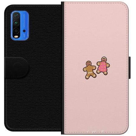 Xiaomi Redmi Note 9 4G Lompakkokotelo Piparkakut
