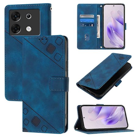 Präglat PU-fodral för Infinix Zero 30 5G[D]