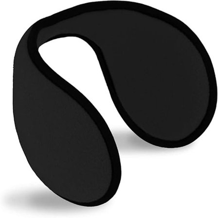 (Sort) Ørevarmer til mænd og kvinder - One Size Fits All pandebånd