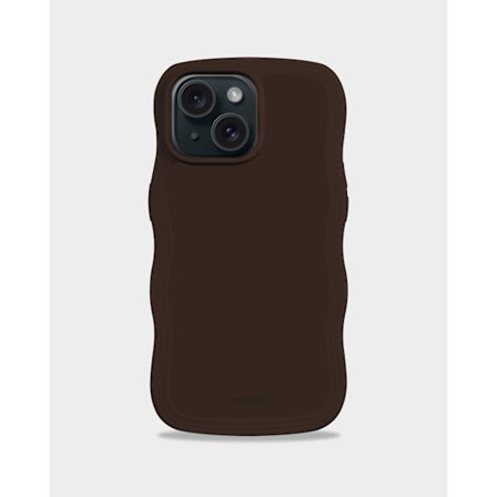 holdit iPhone 15 / 14 / 13 Skal Wavy Chocolate