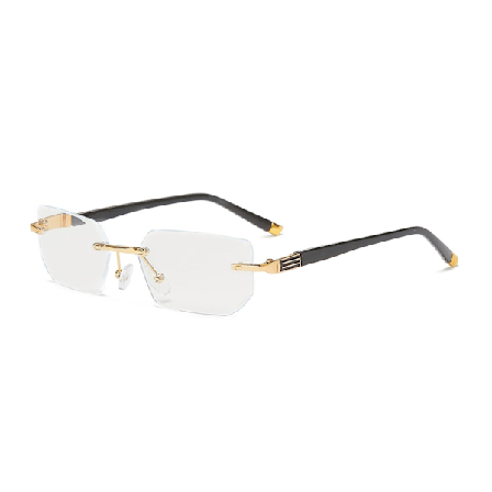 Kehyksettömät hyperopia lukulasit vanhuksille Anti Blue Light Presbyopic Glasses