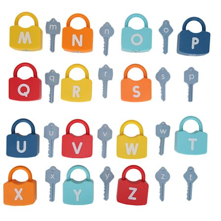Børn Plastik Pædagogisk Alfabet Tal Låsende Førskole Læringslegetøj