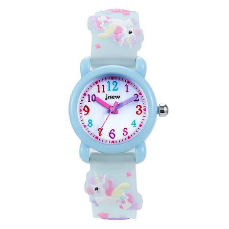 3D Tegneserie Vandtæt Børneur Enhjørning Børneure Gaver Til Piger GS