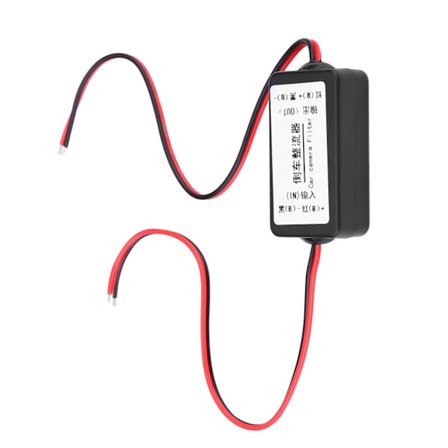 12 V DC auton peruutuskameran tehoreleen kondensaattorisuodatin tasasuuntaaja