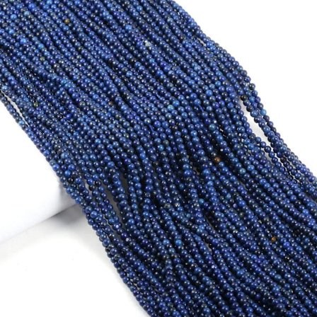 3 mm naturlige ædelsten lapis lazuli perler 3 mm perler til smykker