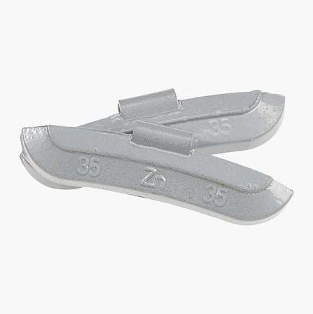 Balanseringsvikter aluminiumfälgar 10 g 25 st.