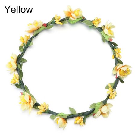 Blomsterkrone Bohemia-krans GUL GUL