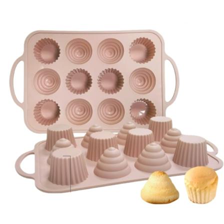 12 samma julgran muffin kaka form Kelilu jelly pudding hoar jelly skål tårta bakplåt (Nordisk pulver DG-278-1 två),