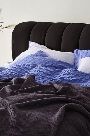 Jotex - Sengegavl 180 Cm Sort - DERMY - Køb Sengegavle hos Jotex