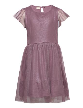 Dress Ss Aop Dresses & Skirts Dresses Casual Dresses Short-sleeved Casual Dresses Lyserød Minymo