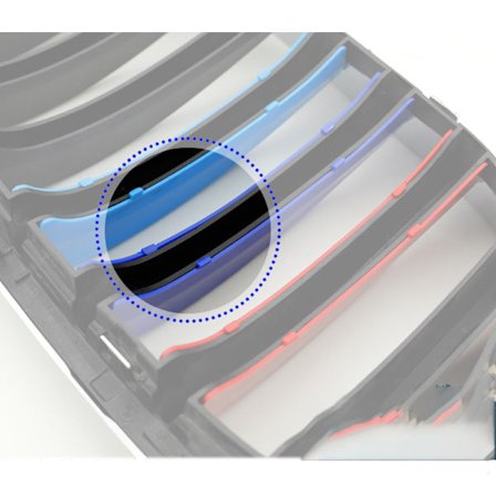 Främre Grill Trim Clips för BMW
