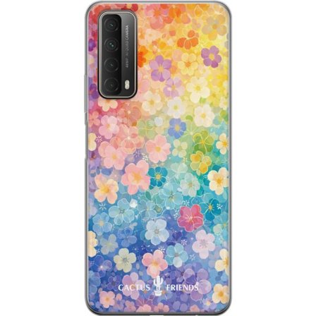 Kompatibelt Mobildeksel til Huawei Huawei P smart 2021 Cactus and Friends – RainbowBloom