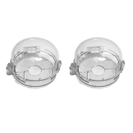 Ovnkomfyr-knappdeksler Universelle Transparente Sikkerhetsbeskyttelse for Barn Baby Barn Kjøkken Sikkerhetsveske (2 stk, transparent