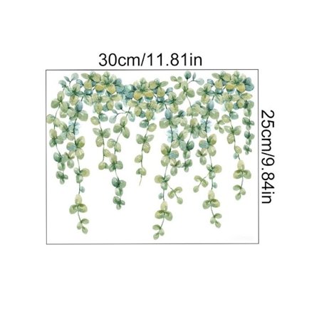 2st självhäftande väggdekal 5 5