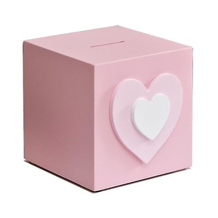 Træ Pengeboks Fødselsdag Kreativ Gave Sød Opsparing Pengeboks