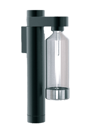 Stelton Brus kolsyremaskin -Vägghängd Kolsyremaskiner Svart 20x7x42cm