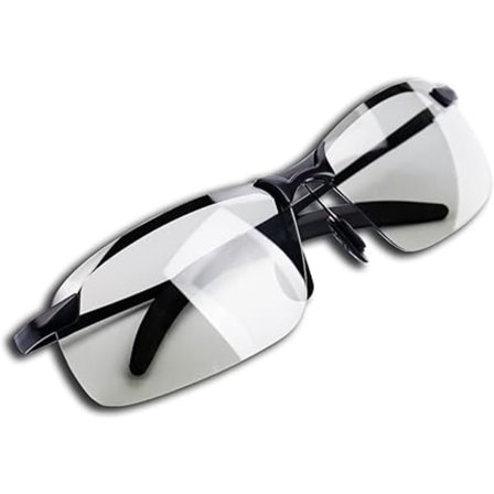 Polariserede fotokromiske kørebriller til mænd og kvinder, dag og nat sikkerhedsbriller UV400 polariserende linse 1 stk