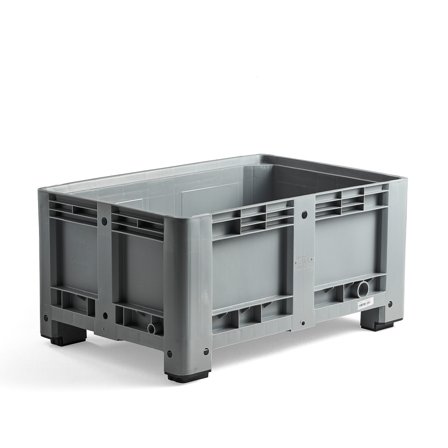 Palettenbox CARTER mit Beinen, 1200 x 800 x 580 mm