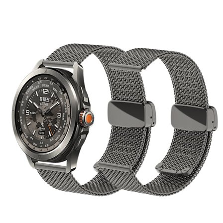 Klockarmband i rostfritt stål med skjutbart magnetspänne Xiaomi Watch S4 Redmi Watch5 lite