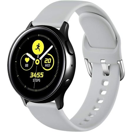Armband kompatibel med Samsung Galaxy Watch Active / Active2 40mm / 44mm, 20mm mjuka silikonarmband som ersättning för Samsung Galaxy Watch 42