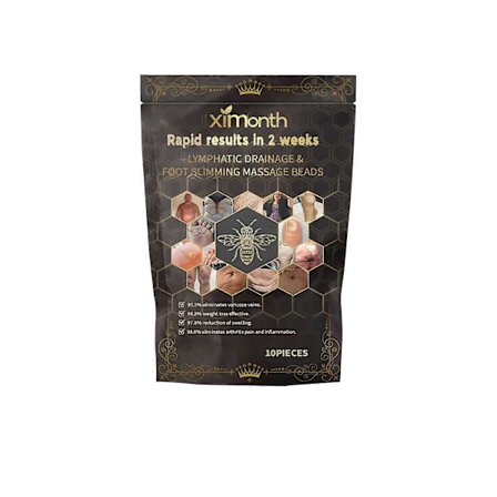 Ximonth Fotbads-pärlor med bigift, stramar upp huden, återfuktar daglig vård, kroppsformning, fotbads-pärlor