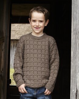 Strikkeoppskrift Barnegenser - Svarta Fåret