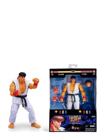 Jada Toys | Jada Toys Street Fighter Ii Ryu 6" Figure | ONE SIZE