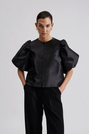 Malina - Cleo bluse - S - Black