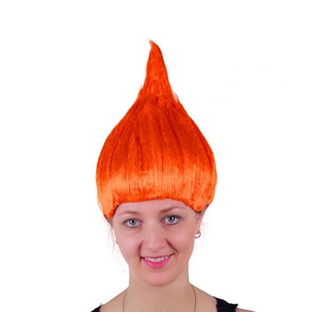 Elf Pixie Wig Cartoon Cosplay ORANGE