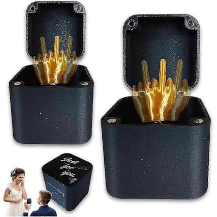 Overraskelsesgaveeske med langfinger, morsom pop-up overraskelsesgaveeske, jule-halloween nyhet morsom spøkegave til kontorpultdekorasjon 