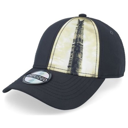 Difuzed - Svart adjustable Keps - Lord Of The Rings Tower Black Adjustable @ Hatstore